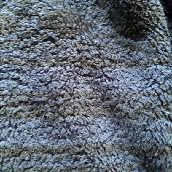 Men's Blue Fleece Hoodie Sweater size large - Picture 8 of 8